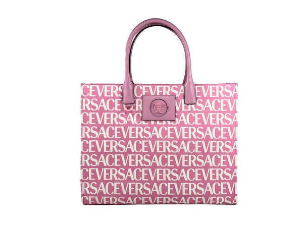Versace - Medusa Large Canvas Tote Bag Baby Pink