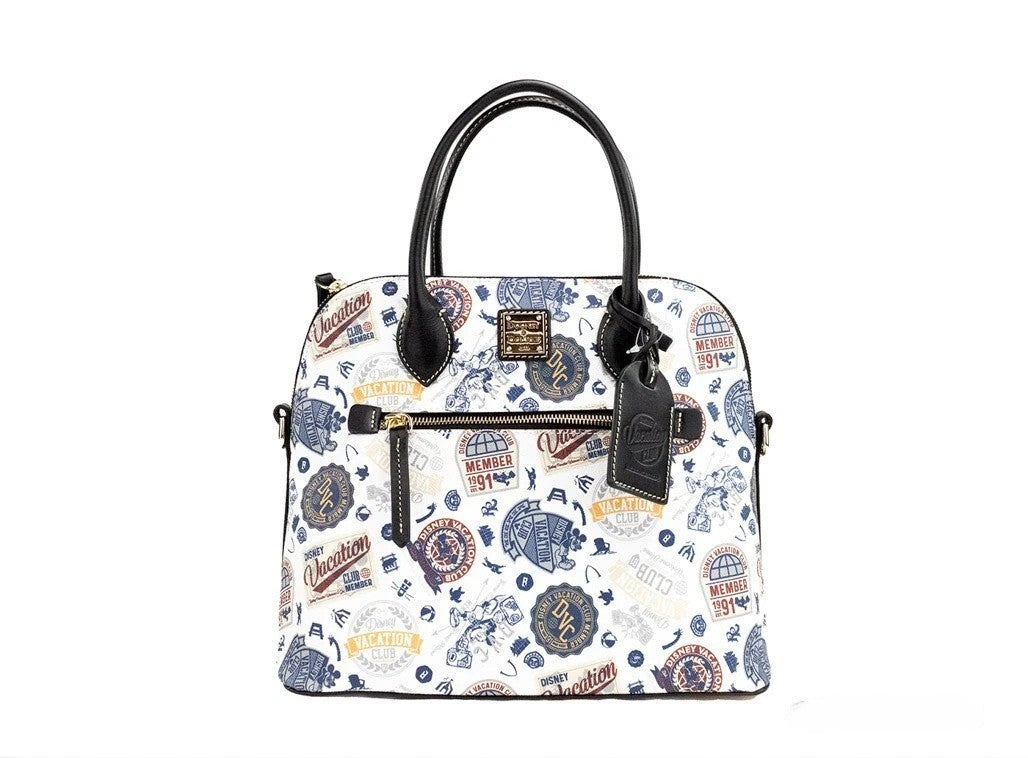 Dooney &amp; Bourke Disney Vacation Club 2022 Domed Satchel Crossbody Handbag Purse