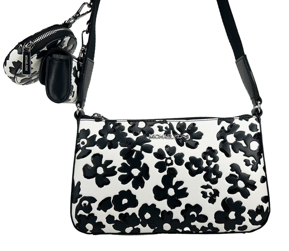 Michael Kors - Floral Crossbody Tech Attachment Bag Purse