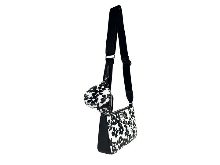 Michael Kors Floral Crossbody Tech Attachment Bag Purse