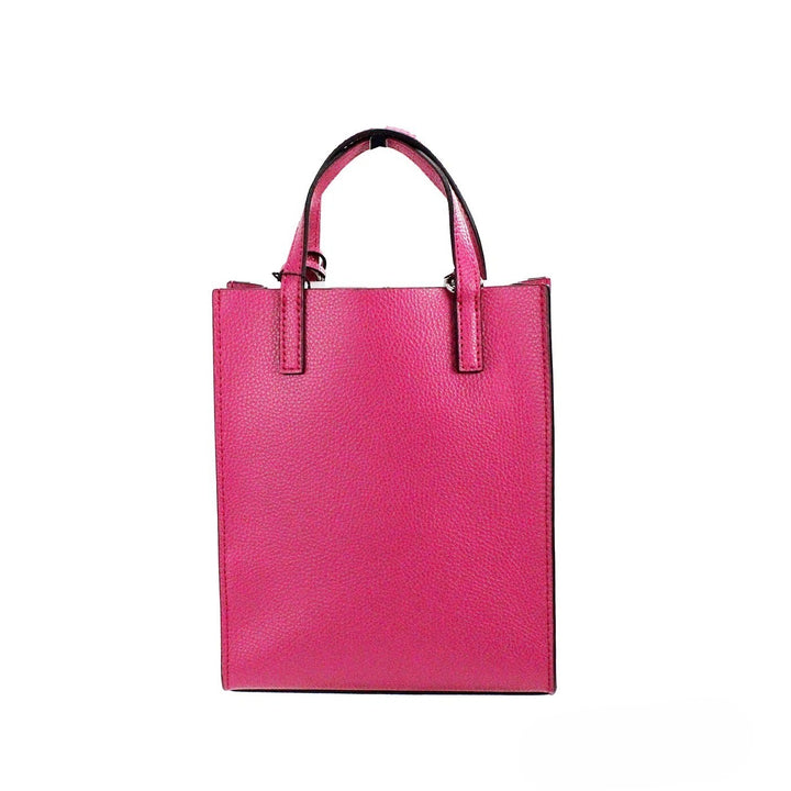Marc Jacobs Mini Grind Cactus Flower Pebbled Leather Crossbody Tote Bag