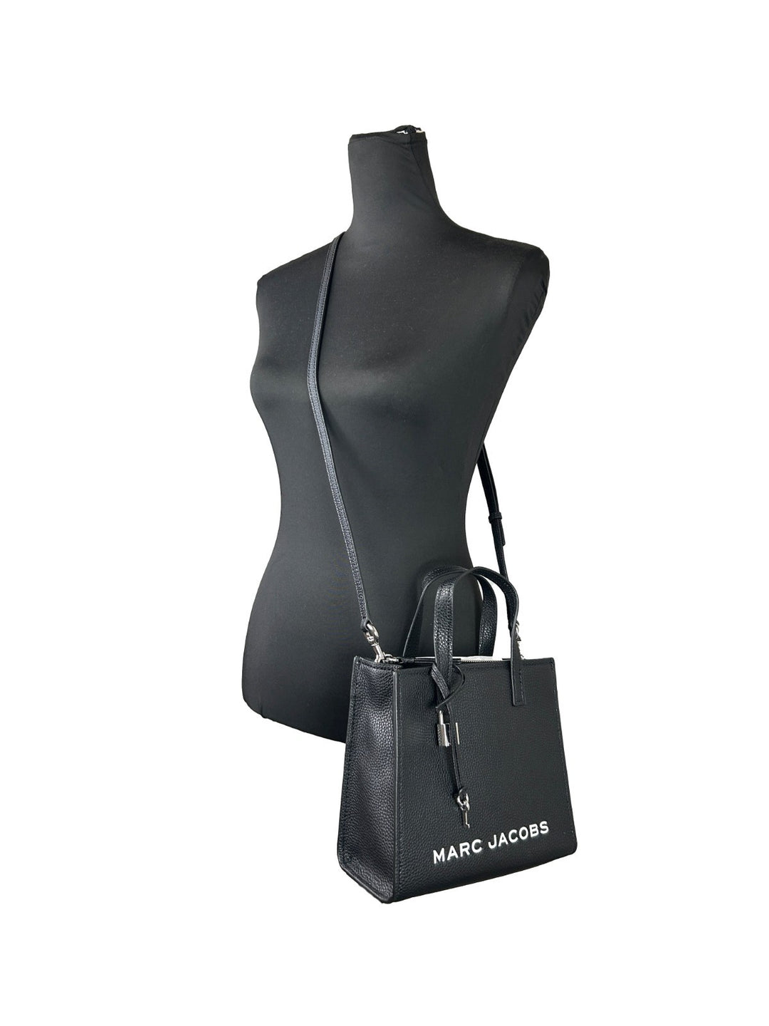 Marc Jacobs - Mini Grind Black Leather Crossbody Bag