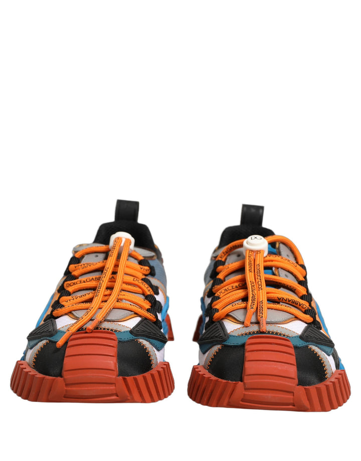 Dolce &amp; Gabbana Multicolor Low Top NS1 Men Sneakers Shoes