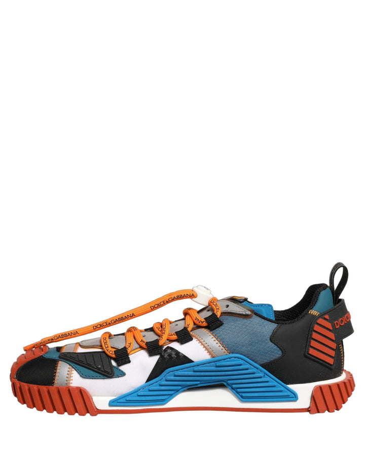 Dolce &amp; Gabbana Multicolor Low Top NS1 Men Sneakers Shoes
