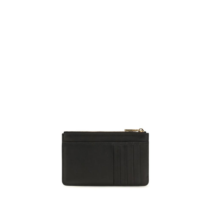 Dolce &amp; Gabbana Black Calf Leather Bos Taurus Wallet
