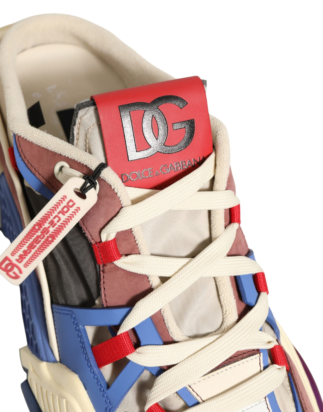 Dolce &amp; Gabbana Multicolor Low Top Airmaster Sneakers Shoes