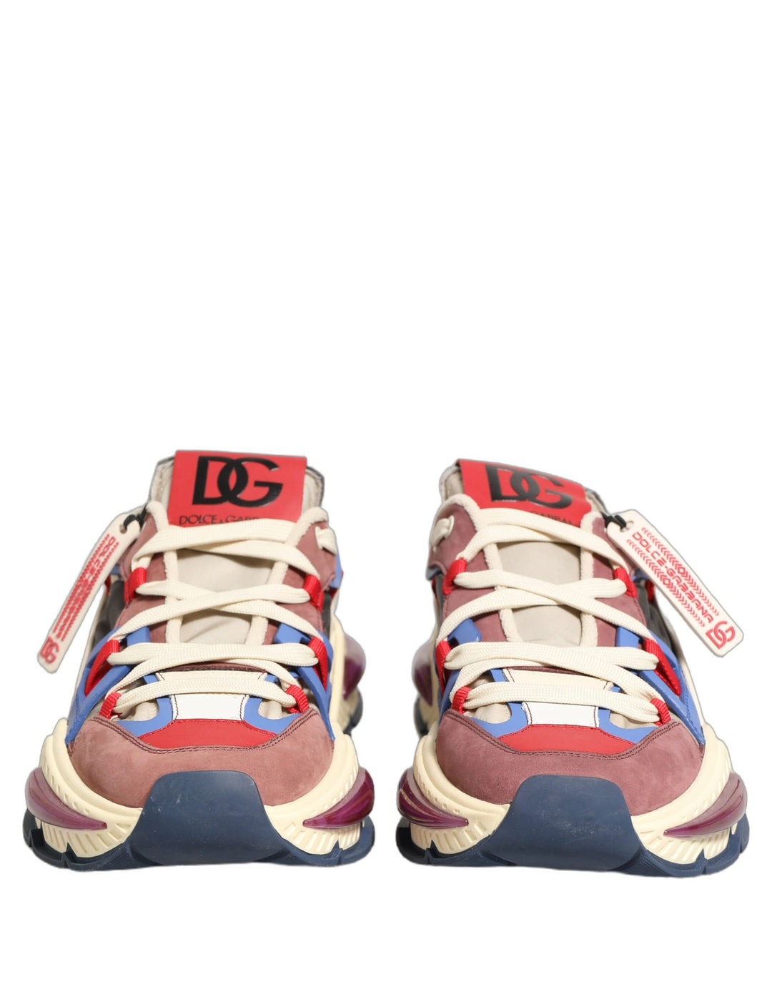 Dolce &amp; Gabbana Multicolor Low Top Airmaster Sneakers Shoes