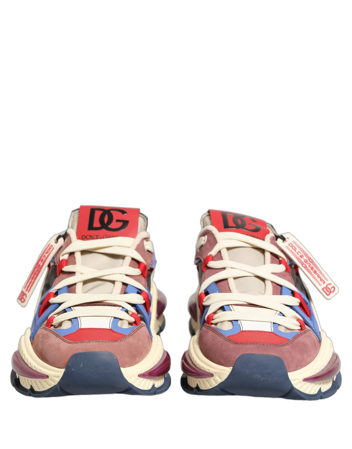 Dolce &amp; Gabbana Multicolor Low Top Airmaster Sneakers Shoes