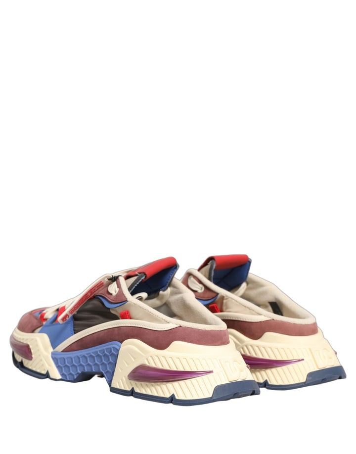 Dolce &amp; Gabbana Multicolor Low Top Airmaster Sneakers Shoes