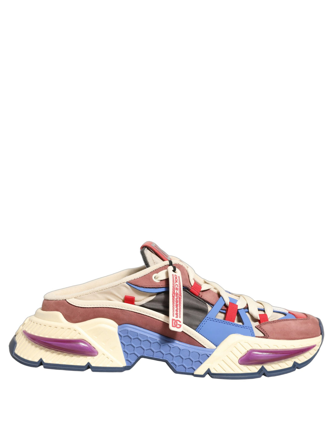 Dolce &amp; Gabbana Multicolor Low Top Airmaster Sneakers Shoes