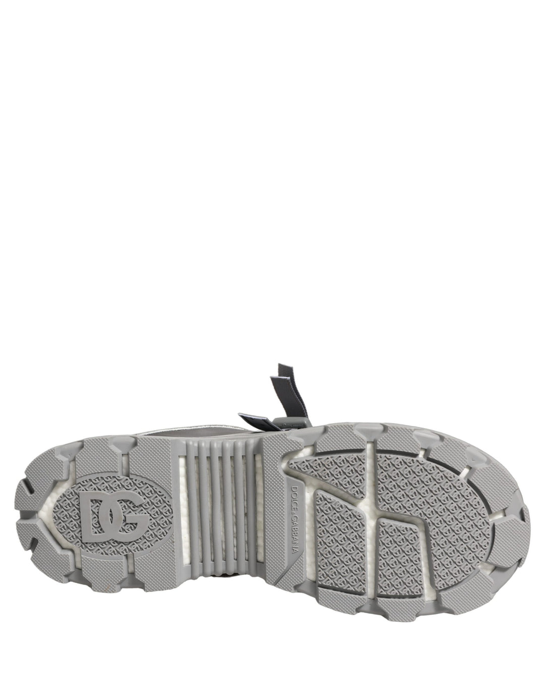 Dolce &amp; Gabbana Gray Airmaster Panelled Low Top Men Sneakers Shoes