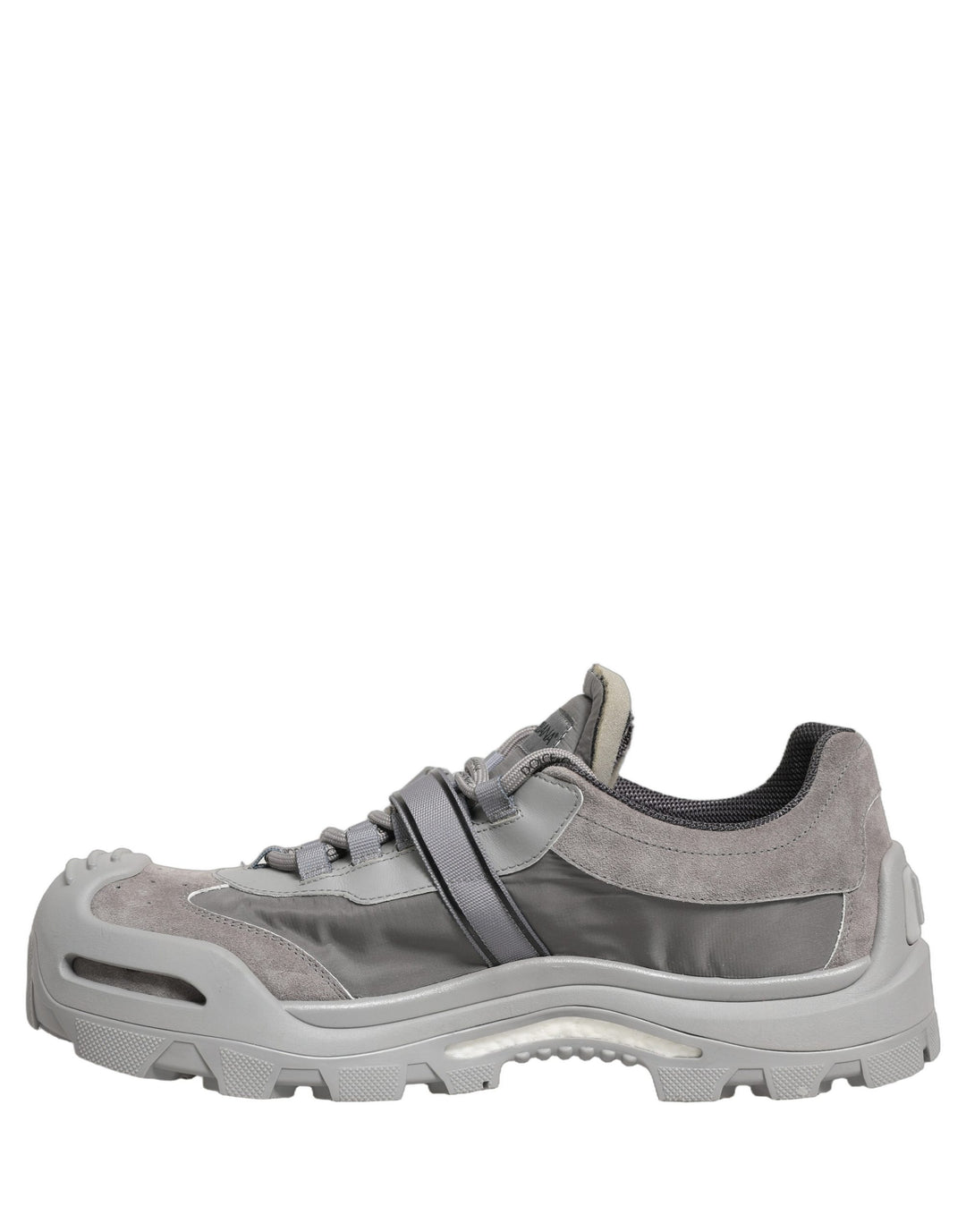 Dolce &amp; Gabbana Gray Airmaster Panelled Low Top Men Sneakers Shoes