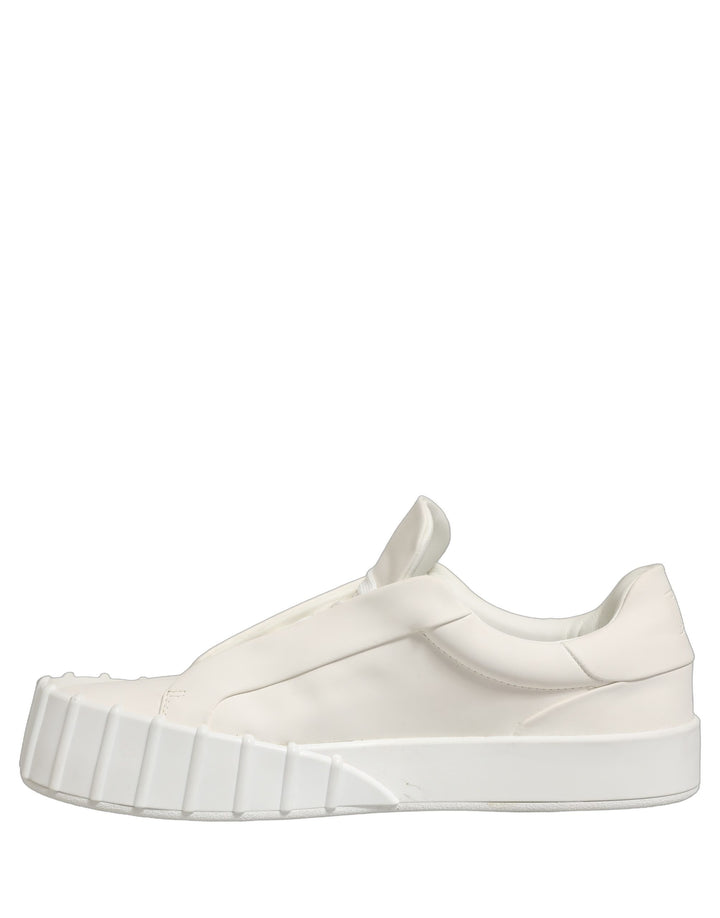 Dolce &amp; Gabbana White Leather Low Top Lace Up Sneakers Shoes
