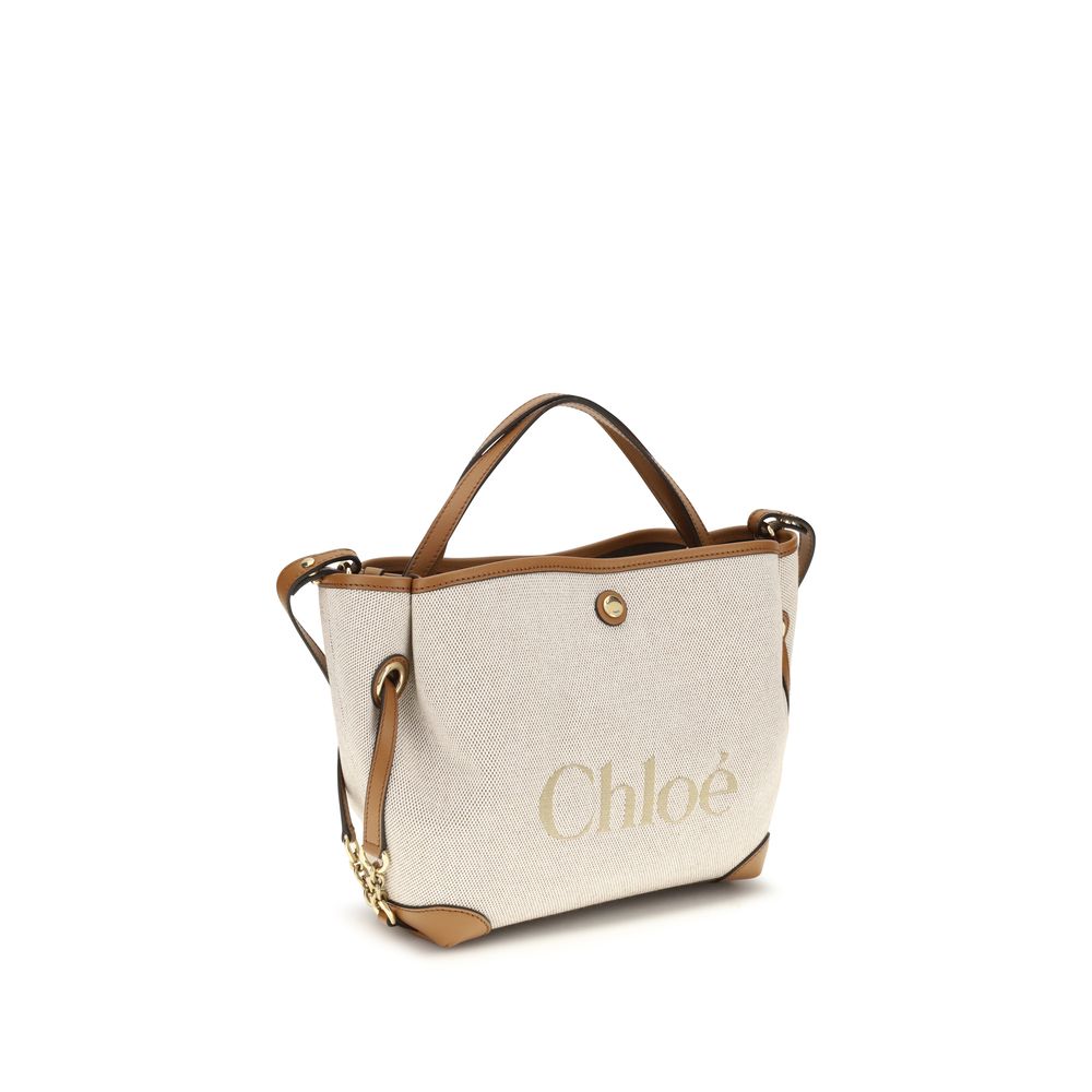 Chloé - Beige Fabric Handbag
