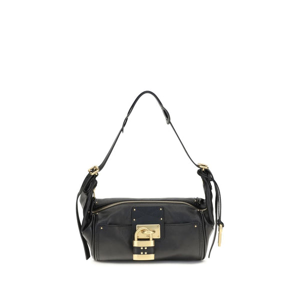 Chloé - Black Calf Leather Bos Taurus Shoulder Bag