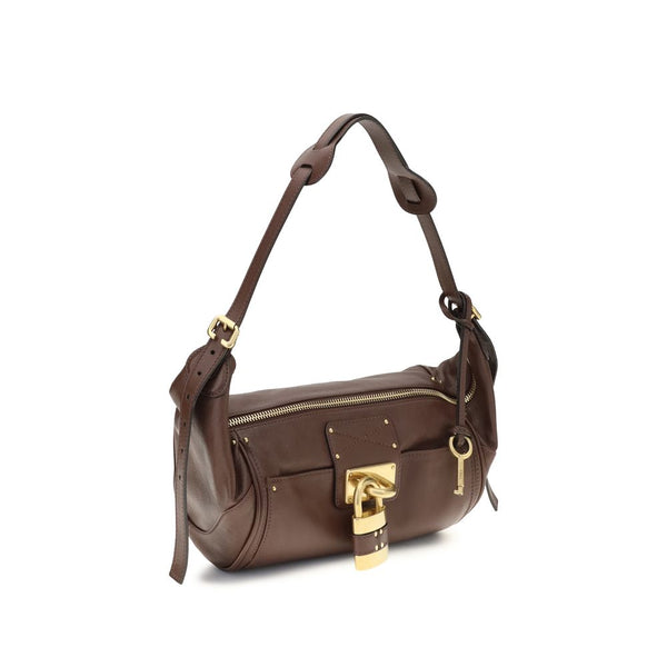 Chloé - Brown Calf Leather Bos Taurus Shoulder Bag