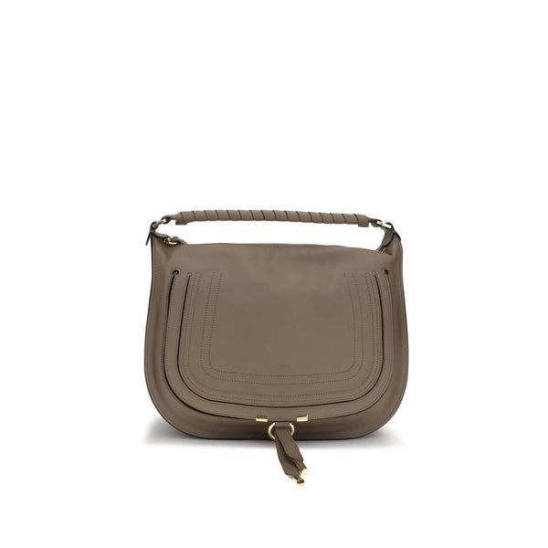 Chloé - Beige Calf Leather Bos Taurus Shoulder Bag