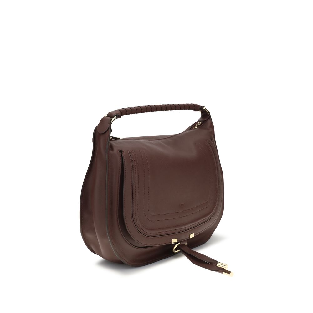 Chloé - Brown Calf Leather Bos Taurus Shoulder Bag