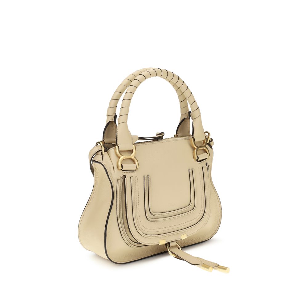 Chloé - Beige Calf Leather Bos Taurus Handbag