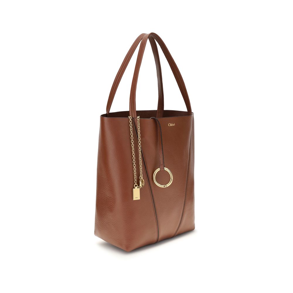 Chloé - Brown Calf Leather Bos Taurus Shoulder Bag