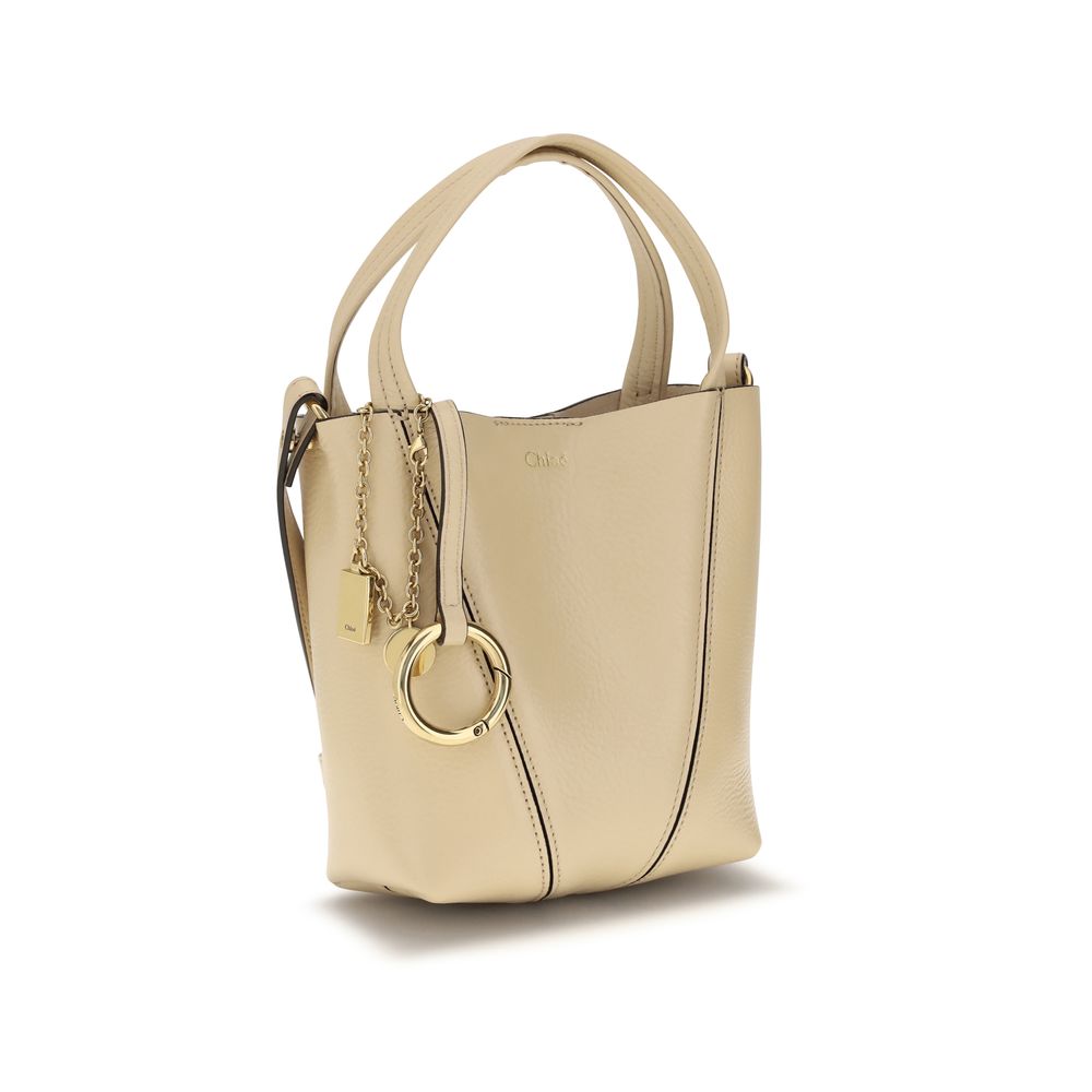 Chloé - Beige Calf Leather Bos Taurus Shoulder Bag