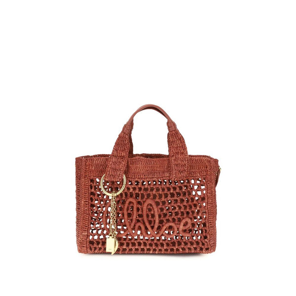 Chloé - Multicolor Raffia Shoulder Bag