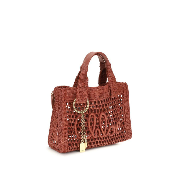Chloé - Multicolor Raffia Shoulder Bag