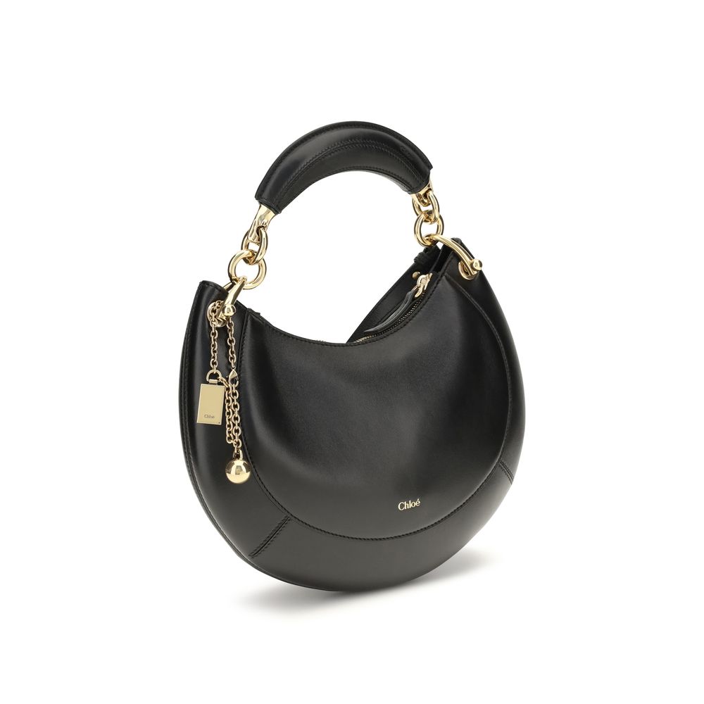 Chloé - Black Calf Leather Bos Taurus Shoulder Bag