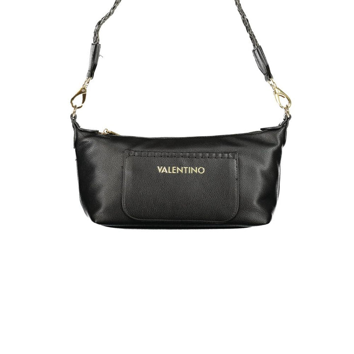 Mario Valentino - Nero Polyurethane Women’s Bag with Adjustable Shoulder Strap