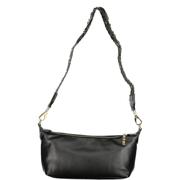Mario Valentino - Nero Polyurethane Women’s Bag with Adjustable Shoulder Strap
