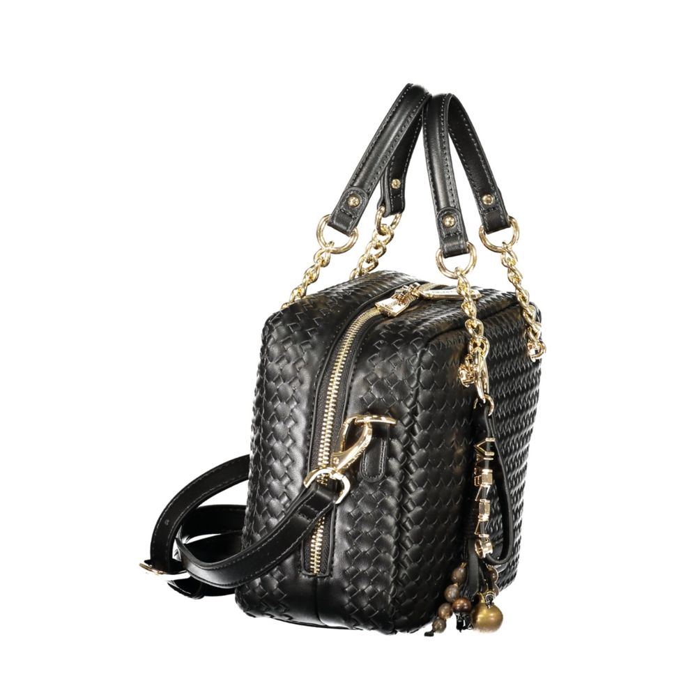 Mario Valentino - Black Polyurethane Women’s Bag