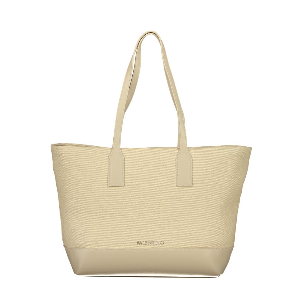 Mario Valentino - Beige Polyurethane Womens Bag