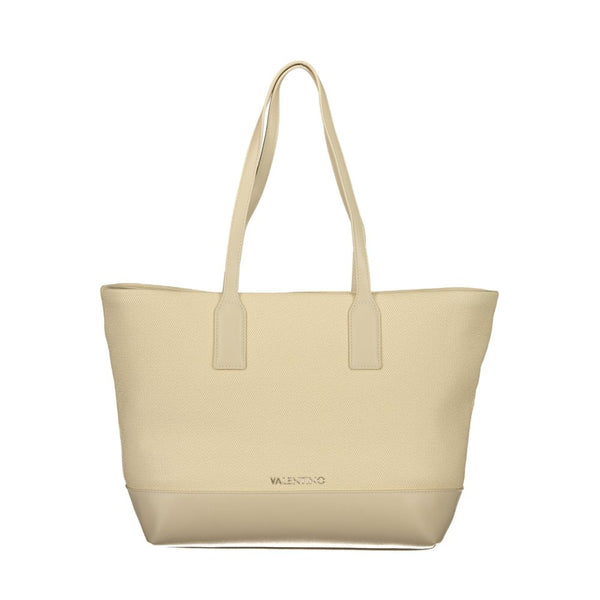 Mario Valentino - Beige Polyurethane Womens Bag