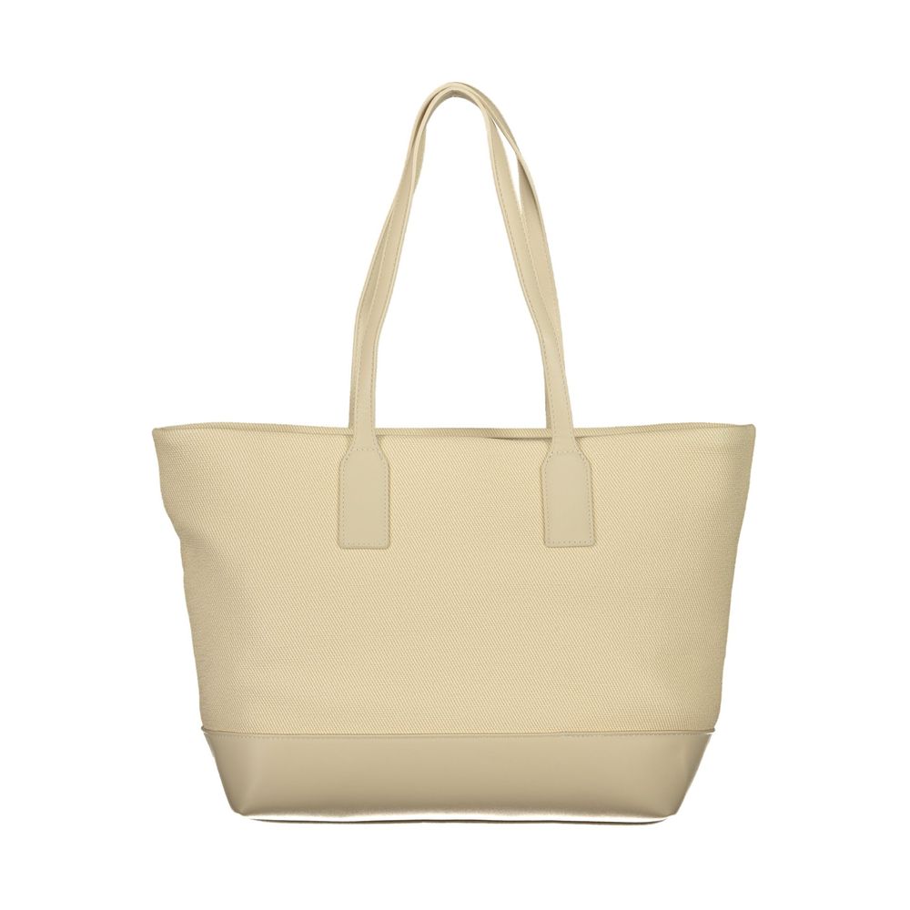 Mario Valentino - Beige Polyurethane Womens Bag