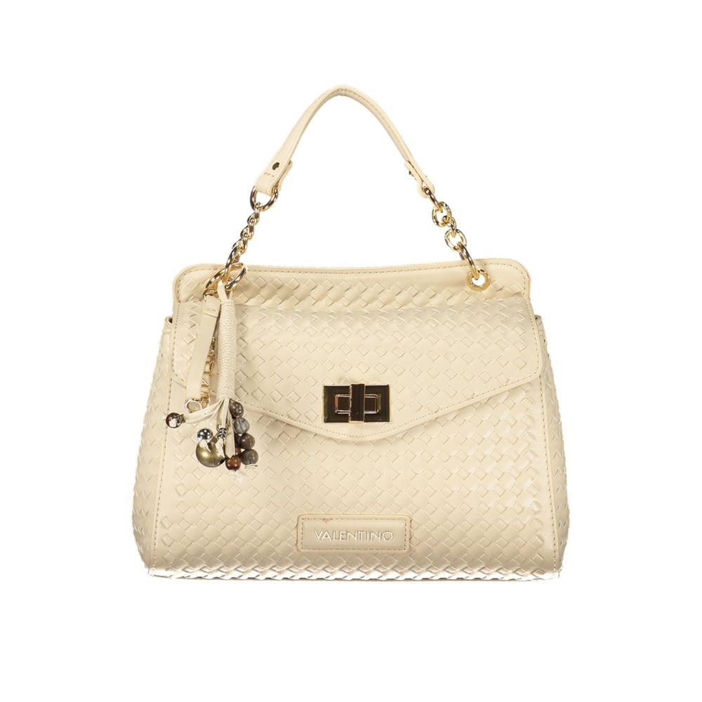 Mario Valentino - Beige Polyurethane Women’s Bag