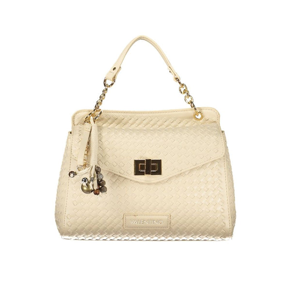 Mario Valentino - Beige Polyurethane Women’s Bag