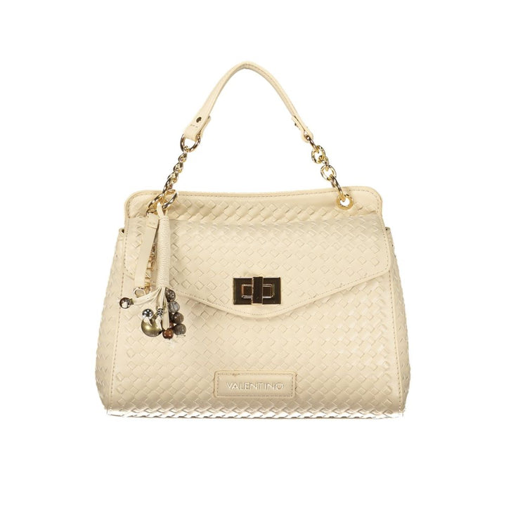 Mario Valentino - Beige Polyurethane Women’s Bag