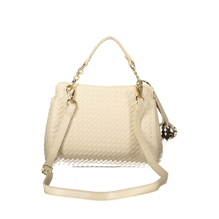 Mario Valentino - Beige Polyurethane Women’s Bag