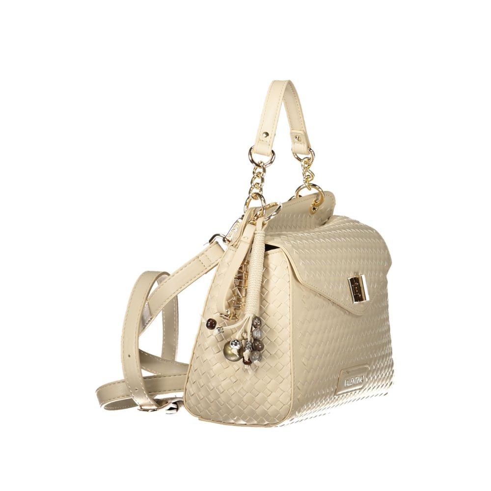Mario Valentino - Beige Polyurethane Women’s Bag
