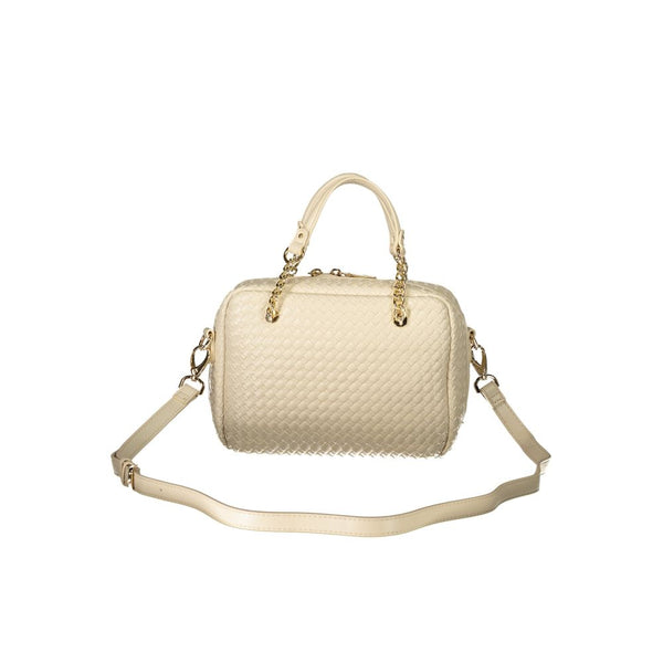 Mario Valentino - Beige Polyurethane Womens Bag