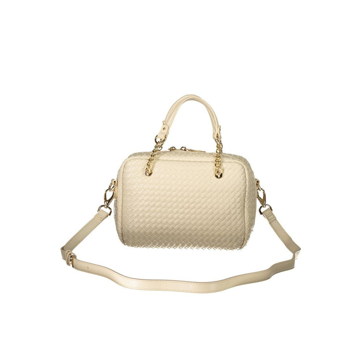 Mario Valentino - Beige Polyurethane Womens Bag