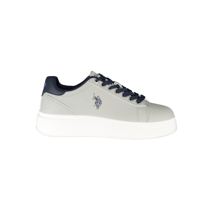 U.S. POLO ASSN. Gray Polyester Men&