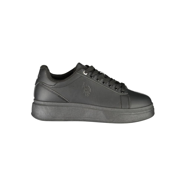 U.S. POLO ASSN. Black Polyester Men&