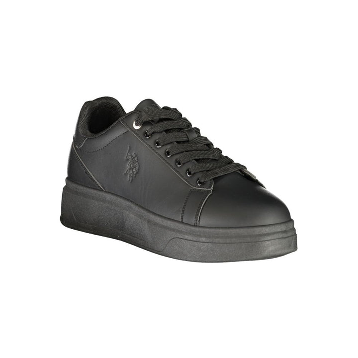 U.S. POLO ASSN. Black Polyester Men&