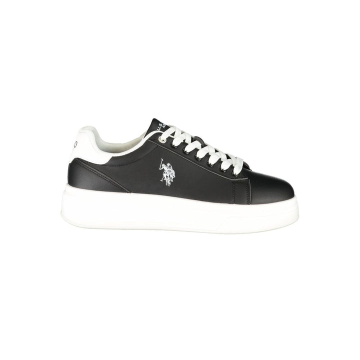 U.S. POLO ASSN. Black Polyurethane Men&