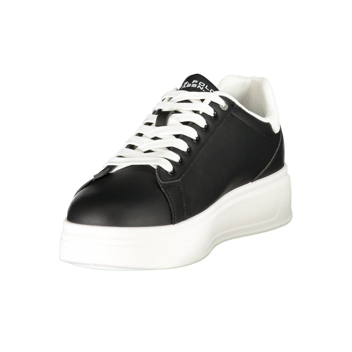 U.S. POLO ASSN. Black Polyurethane Men&