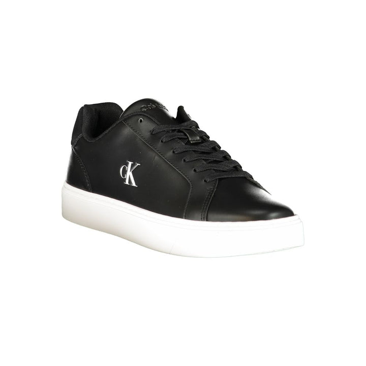 Calvin Klein Black Polyurethane Men&