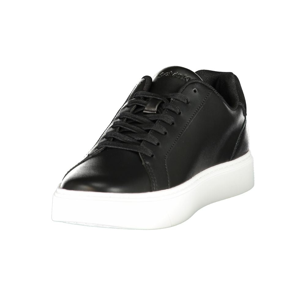 Calvin Klein Black Polyurethane Men&