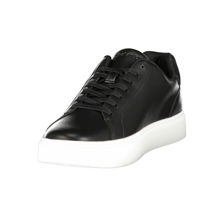 Calvin Klein Black Polyurethane Men&