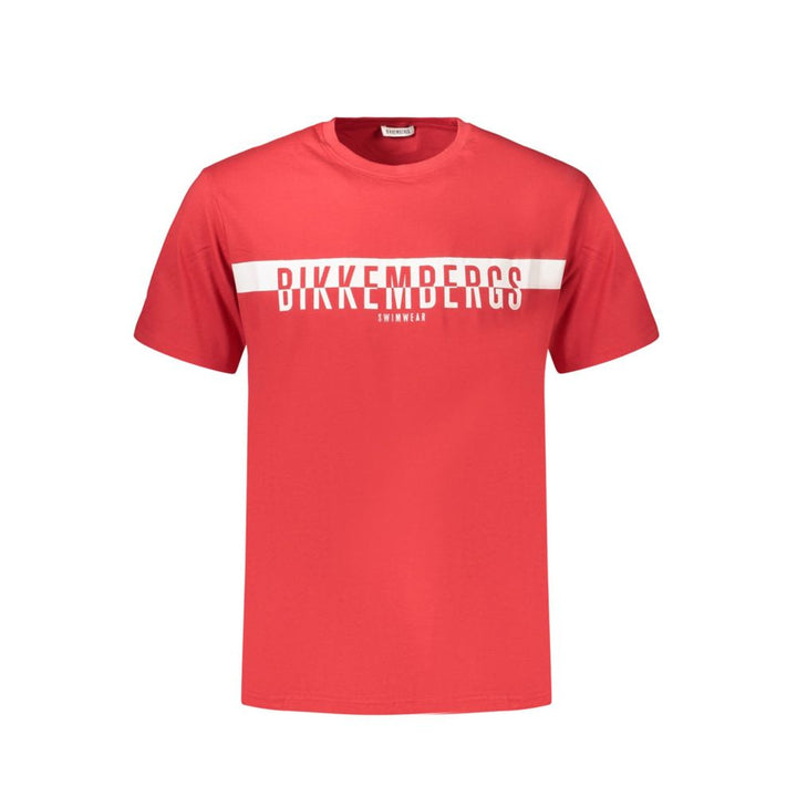 Bikkembergs Red Cotton Men&